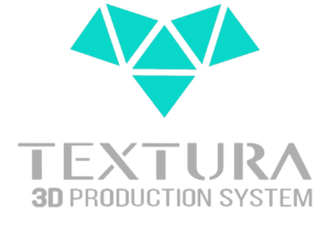 Logo Textura 3D, produzione rapida,prototipazione rapida, print farm